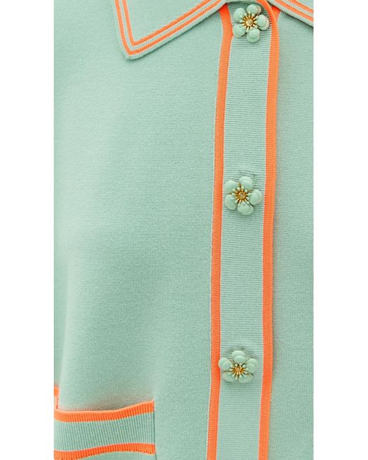 Essentiel Antwerp Green Ilaria Knitted Cardigan