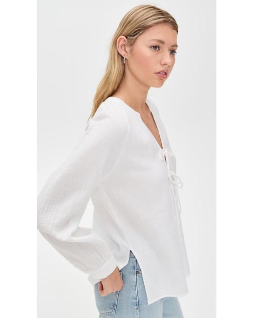Rails White Brielle Top