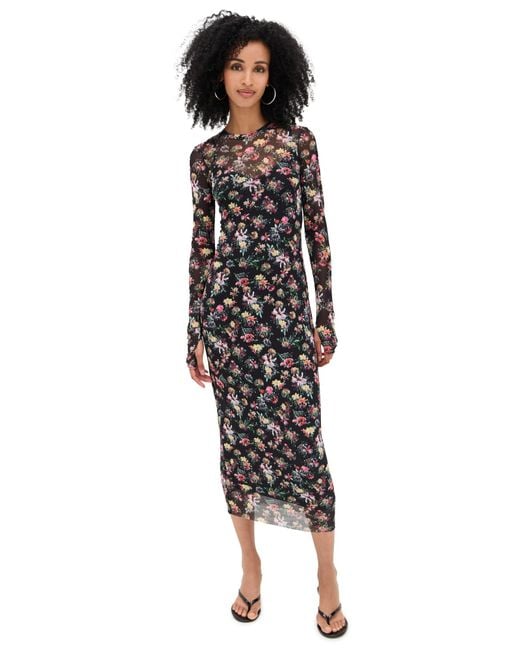 AFRM Black Ashland Dress