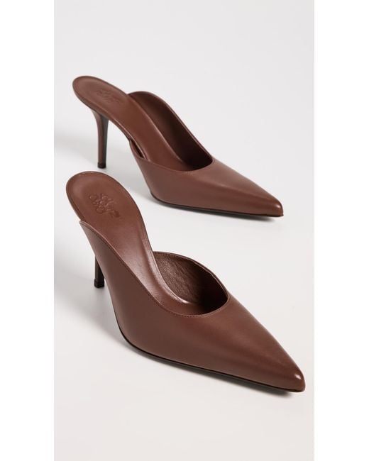 Gia Borghini Brown Abella Pumps