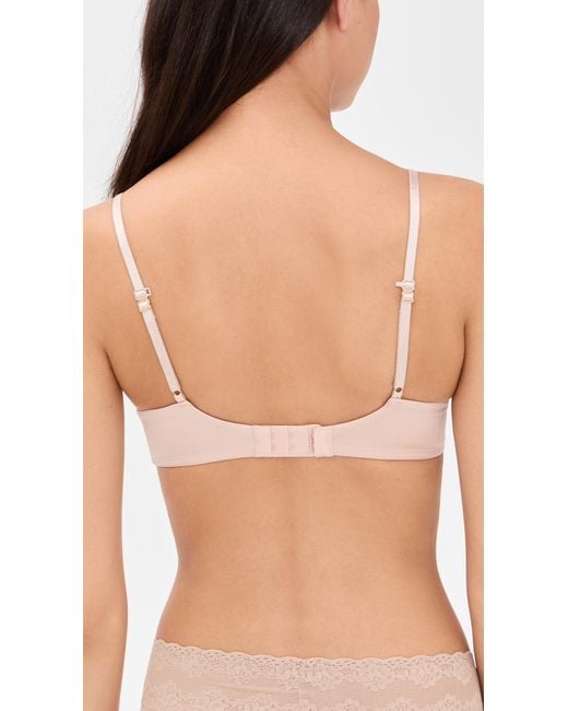 Natori Natural Soft Focus Convertible Demi T-Shirt Bra