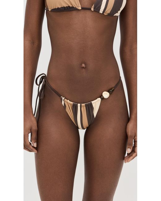 Sir Brown Mahogany String Bikini Briefs