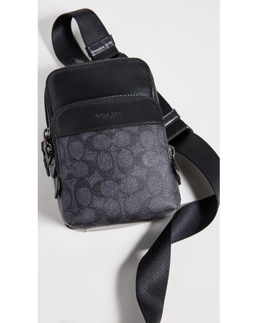 COACH Gotham Sling Pack in Black for Men Lyst