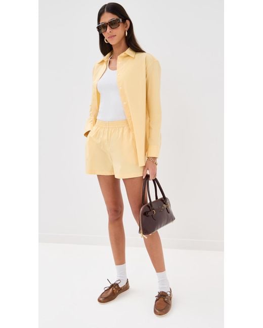 Le Bos Orange Cecillia Button Down