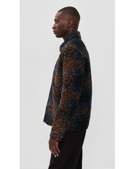 NN07 Black Gael Zip Jacket for men