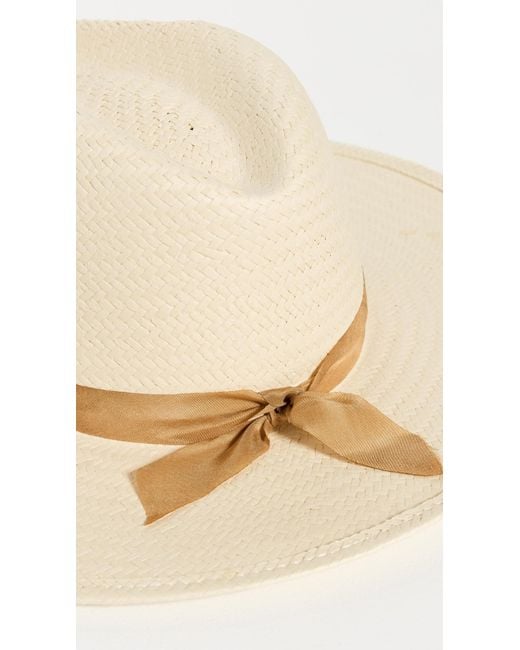 Freya White Rambler Straw Hat