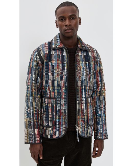 Kardo Black Amardeep Upcycled Jacket for men