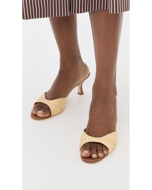 Staud Black Brigitte Mules