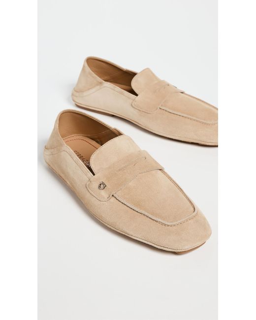 Ferragamo White Billion Loafers for men