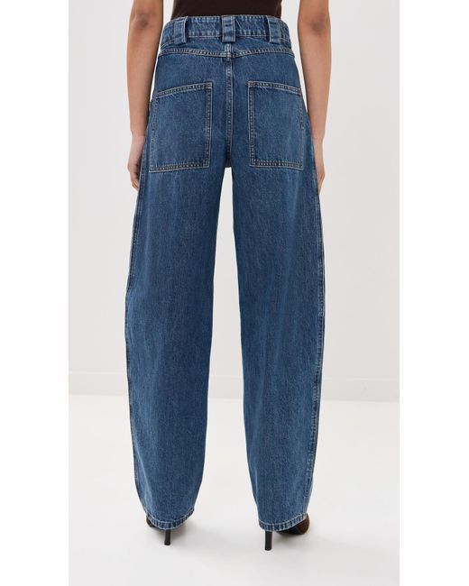 Co. Blue High Waist Balloon Pants