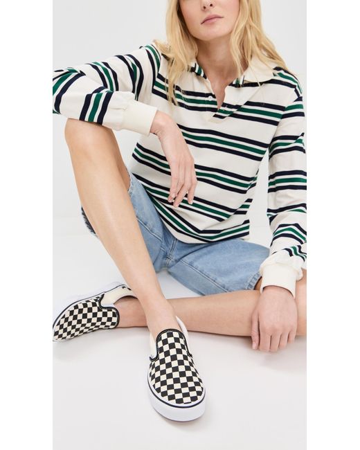 Vans Black Slip On Sneakers