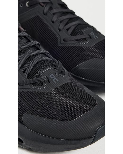 On Shoes Black Cloudpulse Next Sneakers/Ste for men