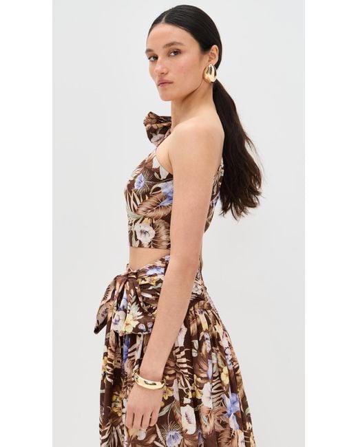 Zimmermann Black Coco Crop Bodice