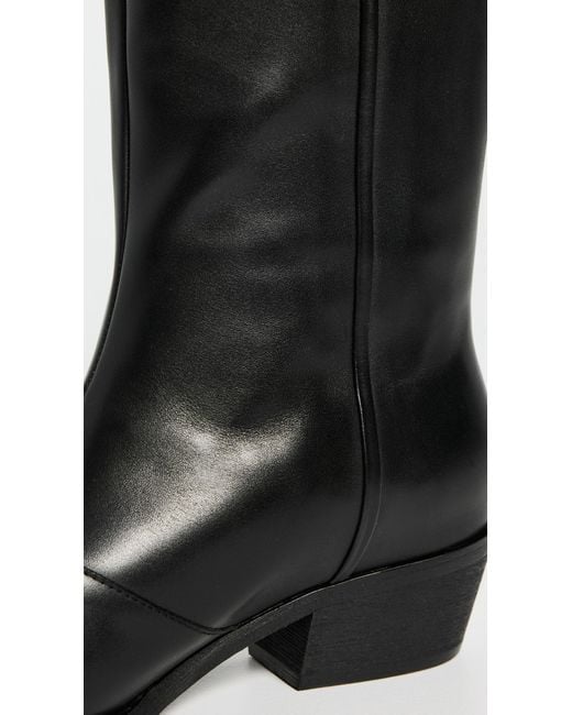Black Suede Studio Black Lane Boots
