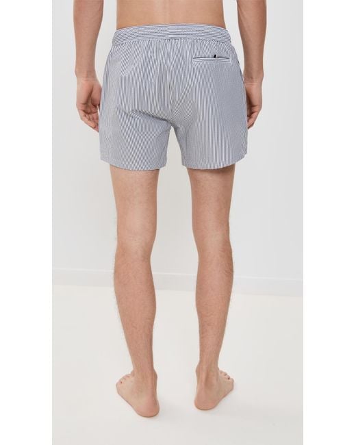 Boss Blue Velvetfish Swim Trunks 4.75 for men