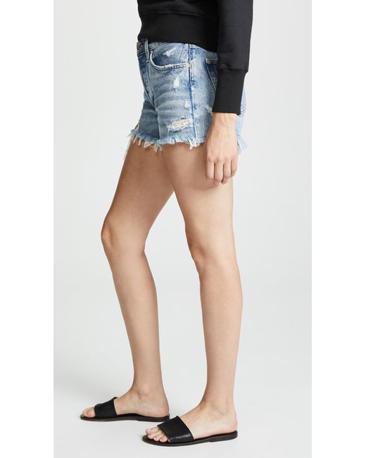 parker vintage loose fit cutoff shorts