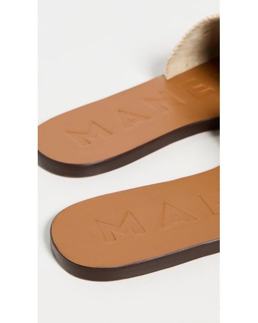 Manebí Black Leather Sandals