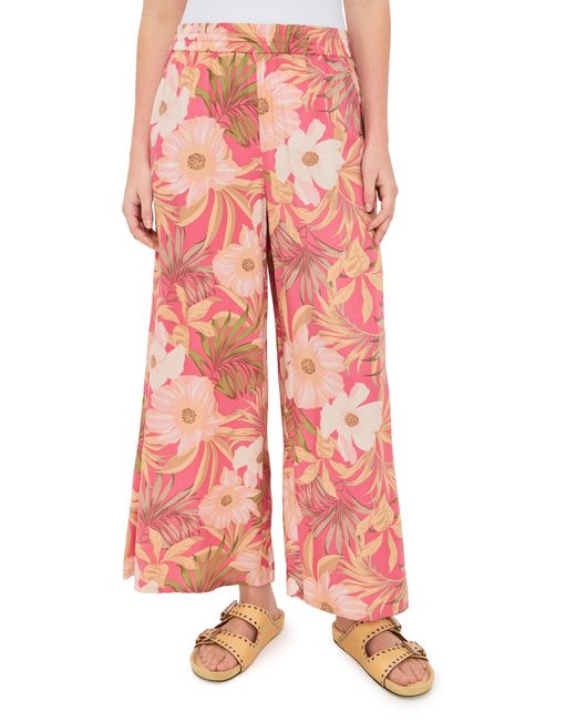 Z Supply Pink Dante Barra Tropic Pants