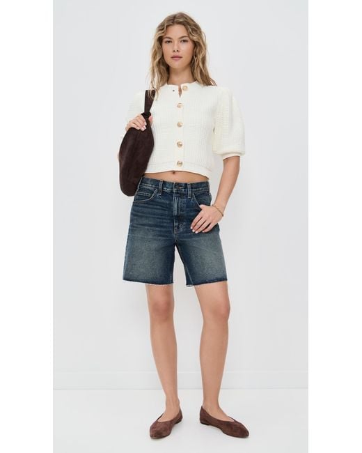 Ba&sh White Grance Cardigan