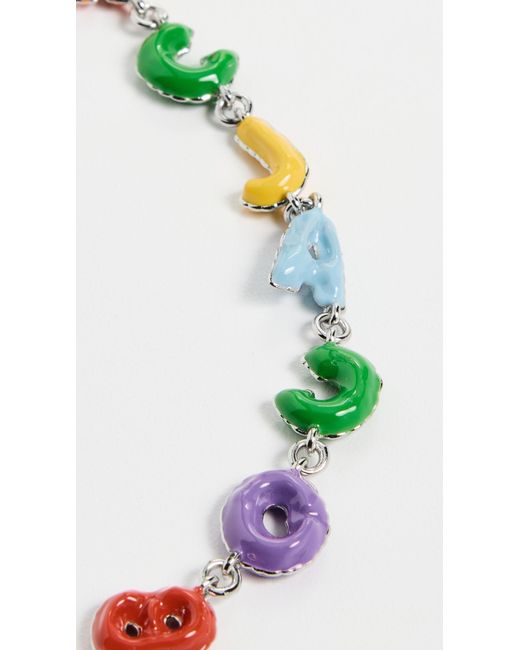 Marc Jacobs Black Mj Color Balloon Bracelet