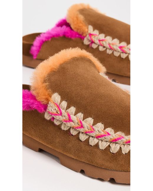 Mou Multicolor Winer Bio Overstitching Slides