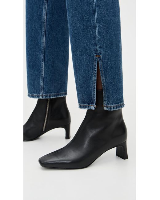 Rag & Bone Black Avery Zip Boots