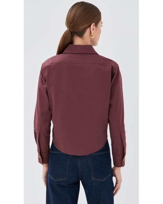 Le Bos Purple Callie Jacket