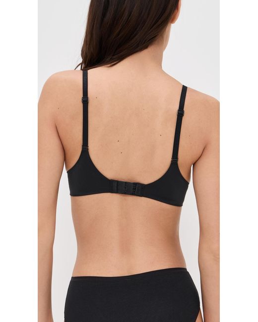 Calvin Klein Black Perfectly Fit Wire Free T-Shirt Bra