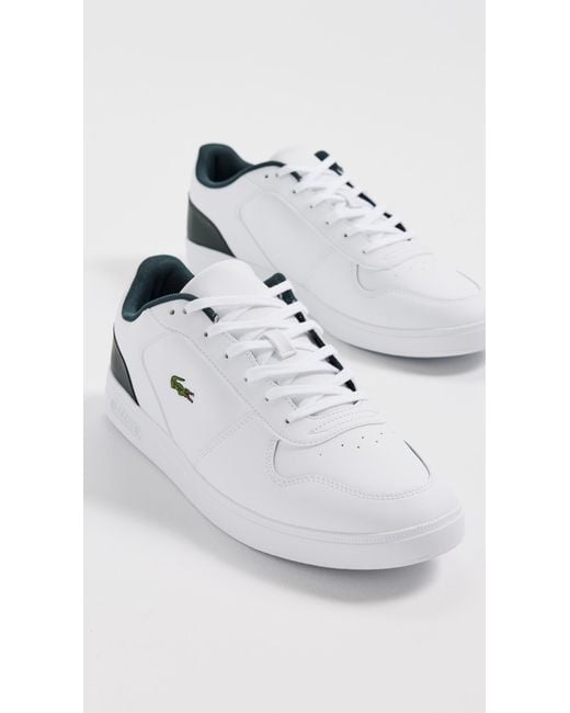 Lacoste White T-base Sneaker for men