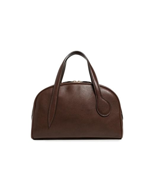 Liffner Brown Bowling Mini Bag