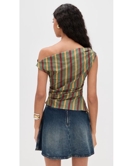 Staud Blue Phare Top