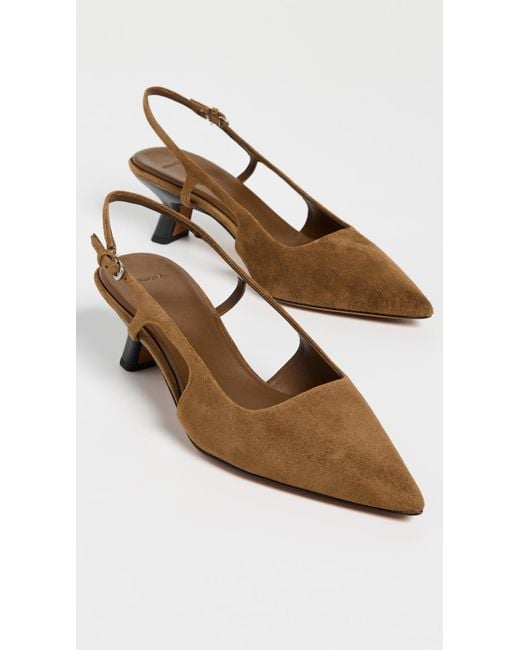 Vince Multicolor Bianca Slingback Pumps
