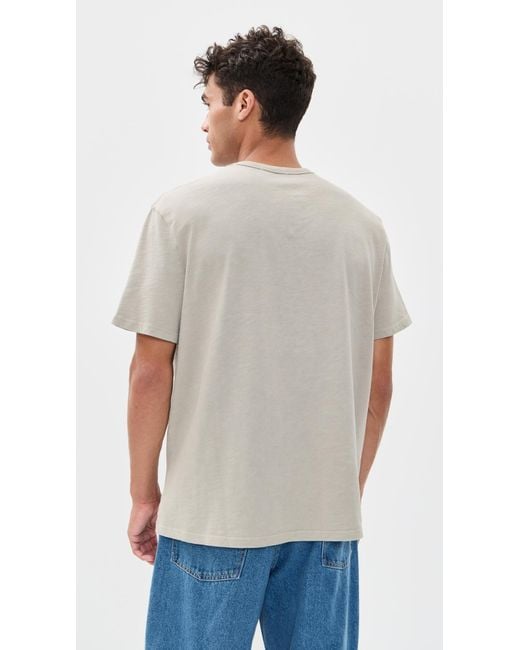 Marine Layer Multicolor Relaxed Heavy Slub Pocket Tee for men