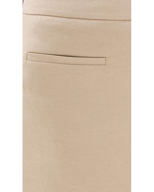 Veronica Beard Natural Alvara Skort