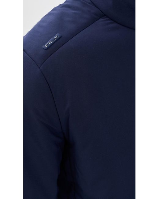 Ralph Lauren Blue Tech Stretch Full Zip Jacket for men