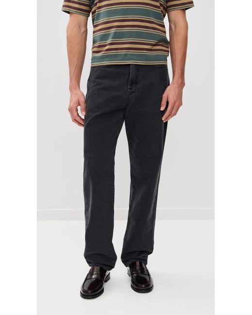 Paul Smith Black Relaxed Taper Fit Jeans for men