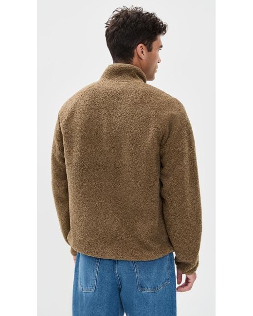 Les Deux Multicolor Creed Teddy Jacket for men