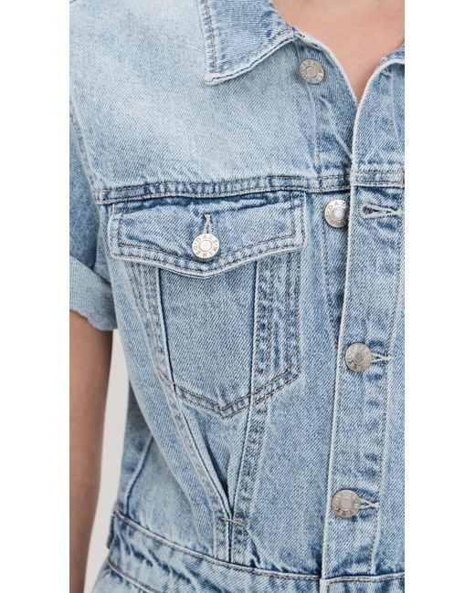 DAZE Blue Topanga Romper