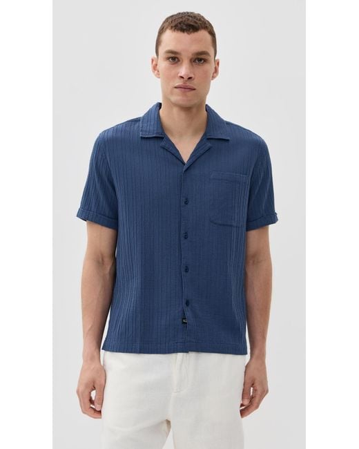 Rails Blue Ohana Shirt for men