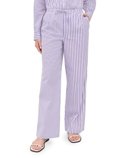 Solid & Striped Purple The Ashling Pants