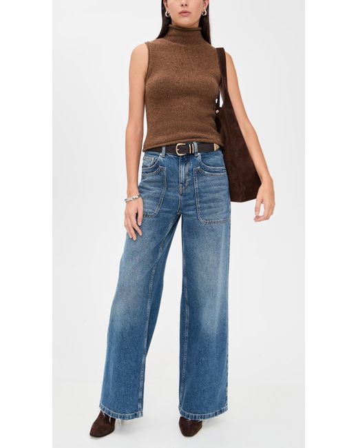 Ba&sh Blue Zoel Jeans