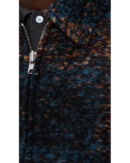 NN07 Black Gael Zip Jacket for men