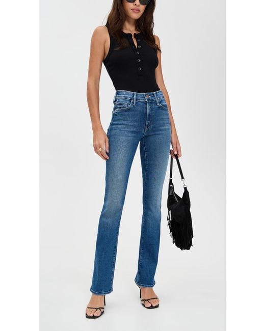 Mother Blue The Outsider Skimp Jeans