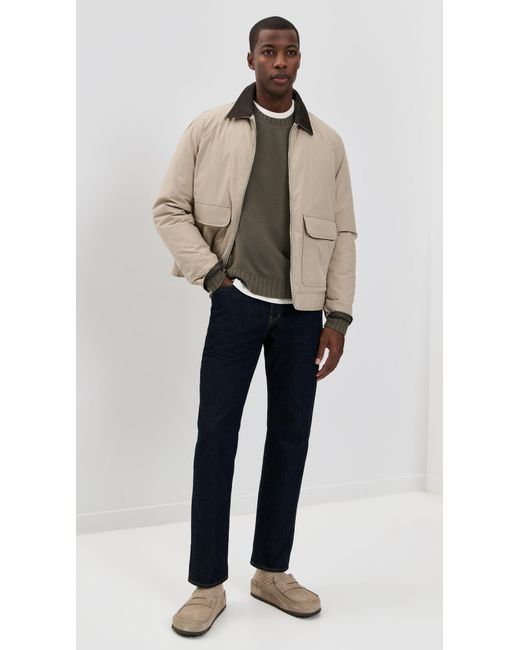 Madewell Black Set Wool Crew Sweater for men