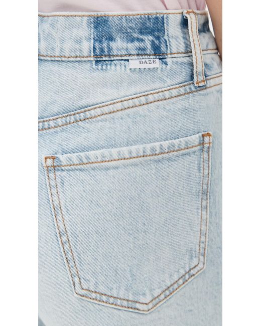 DAZE Blue The Knockout Shorts