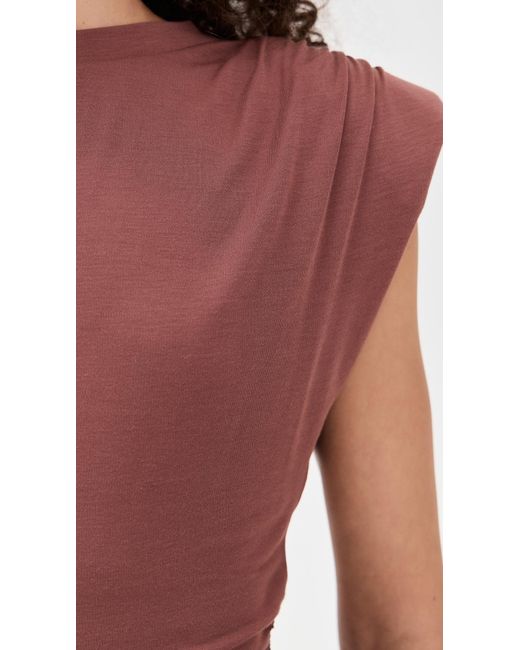 Isabel Marant Red Devani Top