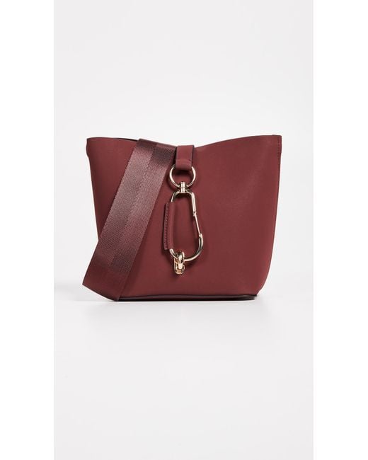 Zac Zac Posen Red Belay Small Hobo Bag