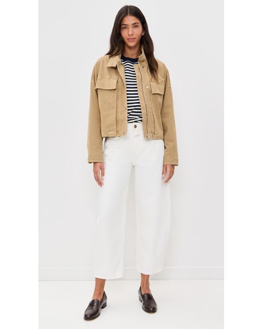 Closed Natural Signature Jacket