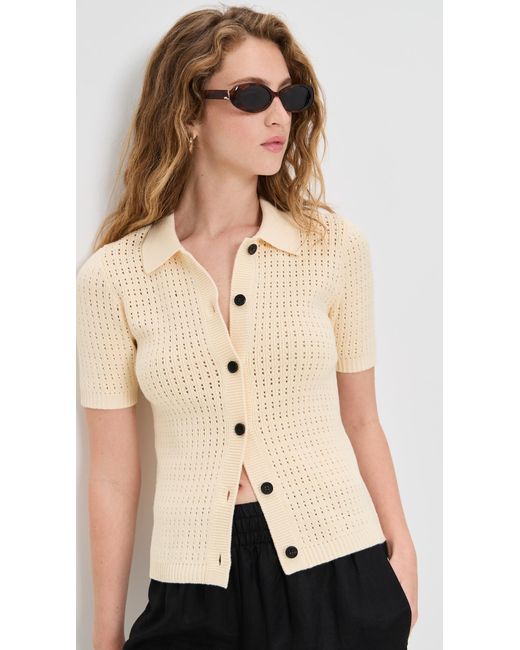 Anine Bing Natural Alexis Sweater