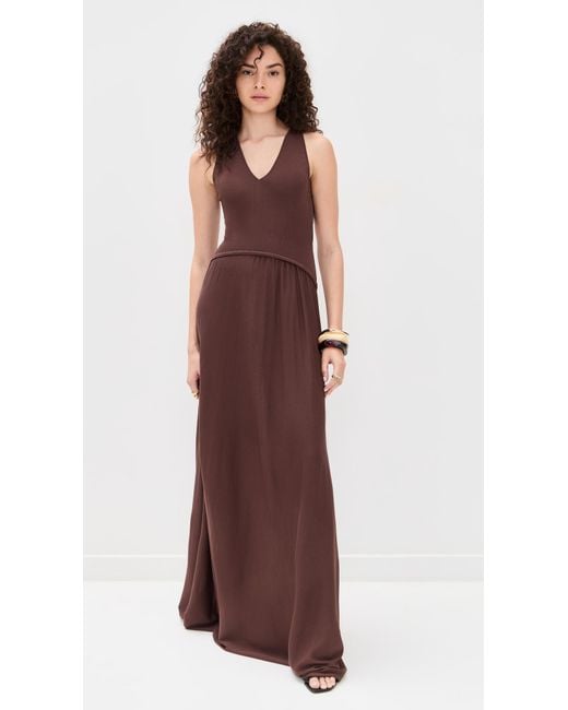 Solid & Striped Purple The Maggie Dress